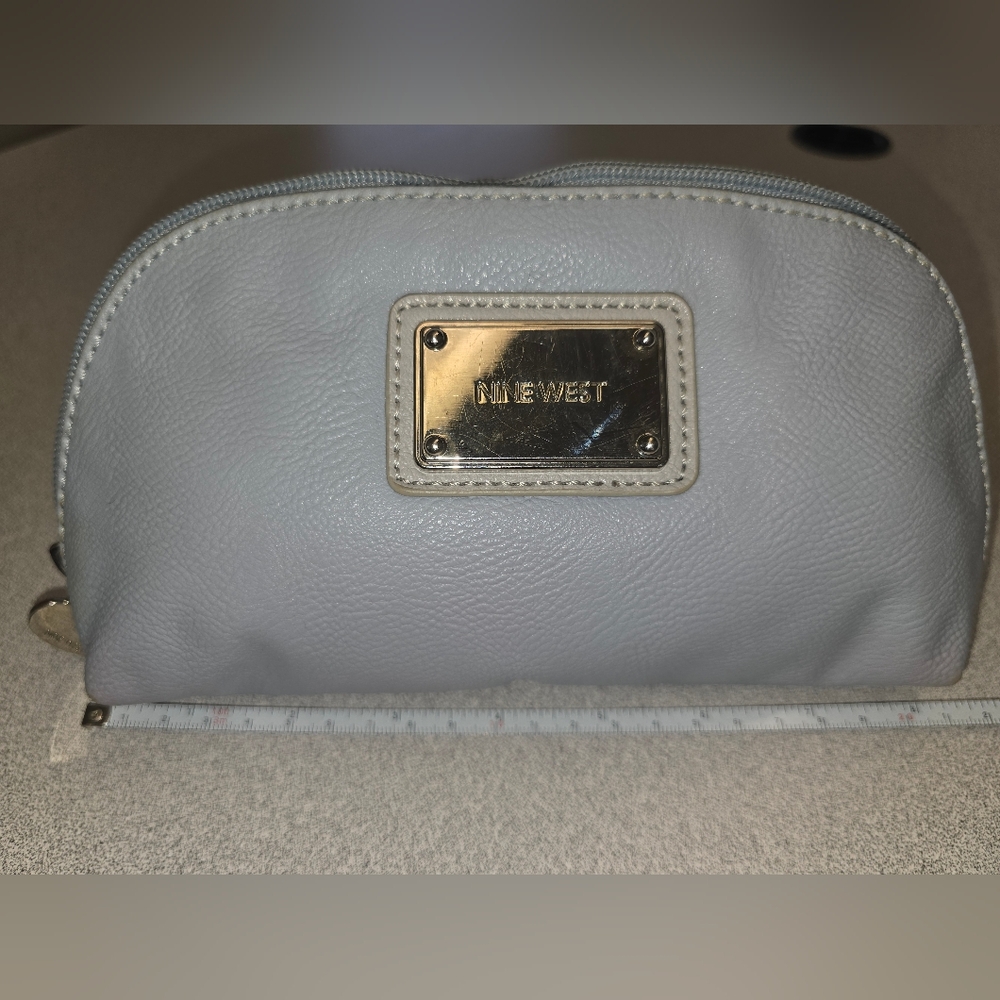 Nine West Gray Cosmetic Bag